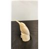 Image 2 : HUMMINGBIRD CARIBOO ANTLER CARVING BY M. MORRIS APPROX 3"L X 1"W X4.5" H