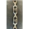 Image 3 : HOLLOW PEWTER BRACELET WITH EAGLE HEADS
