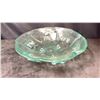 Image 1 : GLASS BOWL BY DAVID MONTPETIT 22" DIAMETER X 5-1/4" HEIGHT 23LBS WEIGHT