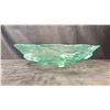Image 2 : GLASS BOWL BY DAVID MONTPETIT 22" DIAMETER X 5-1/4" HEIGHT 23LBS WEIGHT