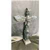 Image 2 : FIRST NATIONS TOTEM POLE FIGURE 13.5"