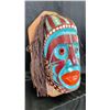 Image 2 : FIRST NATIONS BELLA COOLA MASK ON WOOD BY DAVID HOWE 1970'S