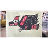 Image 1 : ORIGINAL OIL ON CANVAS BY LAURENCE ANDREW OF FIRST NATIONS THUNDERBIRD