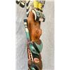 Image 5 : HAND CARVED FIRST NATIONS TOTEM BY SAM HENDERSON OF KWAKWAKA'WAKW APPROX 3FT HIGH