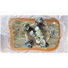 Image 4 : SOAPSTONE & SEALSKIN INUIT GAME CARVING BY ROB MARTIN