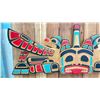 Image 2 : LARGE HAND CARVED FIRST NATIONS ORCA & THUNDERBIRD PLAQUE BY JOHN JOSEPH OF SQUAMISH INDIAN BAND