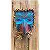 Image 1 : LARGE HAND CARVED FIRST NATIONS HAWK MASK BY EMIL THIBERT APPROX 15X15"