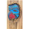Image 2 : LARGE HAND CARVED FIRST NATIONS HAWK MASK BY EMIL THIBERT APPROX 15X15"