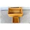 Image 4 : HAND MADE & CARVED FIRST NATIONS EAGLE & FEATHER CEDAR BOX