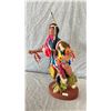 Image 2 : CARVED GRASS DANCER 18-3/4"H X 13"W