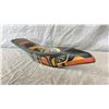 Image 3 : ARTIST SIGNED HAND CARVED FIRST NATIONS "RAVEN" BOWL