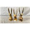 Image 1 : 3 ASSORTED ARTIST SIGNED BALD EAGLE CARVINGS