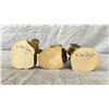 Image 4 : 3 ASSORTED ARTIST SIGNED BALD EAGLE CARVINGS