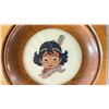 Image 2 : 2 FRAMED NEEDLEPOINT ARTWORKS BY ELDA HARDISTY TITLED "LITTLE SIOUX"