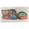 Image 1 : HAND CARVED FIRST NATIONS PLAQUE BY DICK JOSEPH
