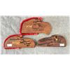 Image 2 : 3 ASSORTED HAND CARVED FIRST NATIONS RAVEN & EAGLE CARVINGS BY HENRY WILLIAMS