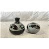 Image 2 : 3 PIECES OF ASSORTED NAVAJO POTTERY BY MARIE ADELIECA & KOPA POTTERY WEDDING VASE BY B. NEZ