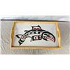 Image 1 : FIRST NATIONS ORCA TRAY ARTIST CHIEF DICK JOSEPH