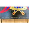Image 2 : ORIGINAL OIL ON CANVAS BY F. ANDERSON JR TITLED "HEILTSUK SEA WOLVES & SUN "SPIRITUAL BOND'" 40.5"