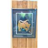 Image 1 : FRAMED ARTIST PRINT (AP3/25) BY FRED ANDERSON JR. TITLED "HIELTSUK MOUNTAIN LION 'THE SILENT