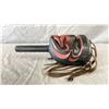Image 3 : HAND CARVED FIRST NATIONS WILD WOMAN RATTLE ARTIST TOM HUNT