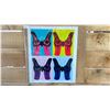 Image 1 : ARTIST SIGNED LEP (40/100) TITLED "BUTTERFLY" 14.5" X 16.5"
