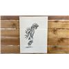 Image 1 : ARTIST SIGNED ORIGINAL PENCIL ON PAPER TITLED "LITTLE DANCER" 18" X 24"