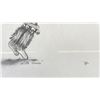Image 3 : ARTIST SIGNED ORIGINAL PENCIL ON PAPER TITLED "LITTLE DANCER" 18" X 24"