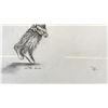 Image 3 : ARTIST SIGNED ORIGINAL PENCIL ON PAPER TITLED "LITTLE DANCER" 18" X 24"