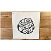 Image 1 : ARTIST SIGNED LEP (103/180)  TITLED "BABY EAGLE" 12" X 12"