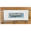 Image 1 : ARTIST SIGNED ORIGINAL PENCIL & INK ON PAPER 14" X 6"