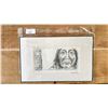 Image 1 : ARTIST SIGNED ORIGINAL PENCIL ON PAPER 11" X 7"