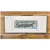 Image 1 : ARTIST SIGNED ORIGINAL PENCIL & INK ON PAPER 12" X 5"