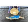 Image 2 : HANDMADE SMUDGE TEEPEE 21" HIGH
