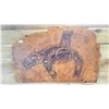 Image 1 : FIRST NATIONS WOOD CARVING OF "ORCA/KILLER WHALE" 32" X 20" X 1.5"