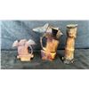Image 2 : 3 ASSORTED BONE CARVINGS