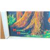 Image 2 : FRAMED ORIGINAL OIL ON BOARD BY MICHAEL MYRONYK TITLED "WATERFALL" 34" X 27"