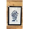 Image 1 : FRAMED ORIGINAL ABSTRACT BY MARTIN GUDERNA 25" X 21"