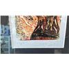 Image 2 : FRAMED FIRST NATIONS PRINT BY DWAYNE SIMEON TITLED "EAGLE" 10" X 12"