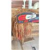 Image 2 : HAMAT'SA RAVEN MASK - RED CEDAR BARK & ACRYLIC PAINTS
