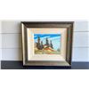 Image 1 : NICHOLAS BOTT (1941 - 2021) FRAMED ORIGINAL OIL PAINTING "AT PARKRIDGE" APPROX. 8"X 10"