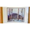 Image 2 : LAUREN HARRIS FRAMED PRINT "ABOVE LAKE SUPERIOR" APPROX 21" X 19"