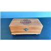 Image 1 : NORTHWEST COAST CARVED CEDAR KEEPSAKE BOX - EUGENE A. HUNT (1946 - 2002)