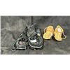 Image 1 : 2 PAIRS OF ASSORTED FIRST NATIONS MOCCASINS