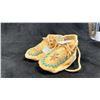Image 3 : 2 PAIRS OF ASSORTED FIRST NATIONS MOCCASINS