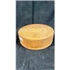 Image 2 : HAND CARVED FIRST NATIONS CEDAR SPIRIT BOX BY CLARENCE WELLS