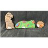 Image 1 : 3 HAND CARVED FIRST NATIONS PLAQUES BY ASSORTED ARTISTS