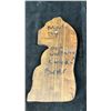 Image 3 : 3 HAND CARVED FIRST NATIONS PLAQUES BY ASSORTED ARTISTS