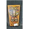 Image 2 : 3 HAND CARVED FIRST NATIONS PLAQUES BY VARIOUS ARTISTS