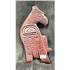 Image 1 : HAND CARVED FIRST NATIONS PLAQUE BY BILL MATILPI 14" X 7.5"